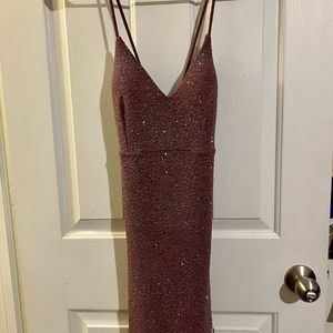 Windsor pink sparkly dress.